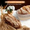 image5 Inch Banneton Bread Proofing Basket Set of 6 Kikcoin Mini Sourdough Bread Baking Supplies Small Banneton Basket Proofing Baskets for Sourdough Bread Baking10 Oval Baskets  2 Pack