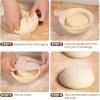 image5 Inch Banneton Bread Proofing Basket Set of 6 Kikcoin Mini Sourdough Bread Baking Supplies Small Banneton Basket Proofing Baskets for Sourdough Bread Baking5 Round Baskets  6 Pack