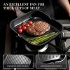 imageKikcoin 16Pcs Pots and Pans Set Nonstick Ceramic Cookware Sets Induction Kitchen Cooking Set Non toxic Healthy Non Stick wGrill PanSaute Pan Ceramic WhiteBlack