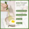 imageKikcoin 43Pcs Kitchen Utensils Set  Silicone Cooking Utensil Set Dishwasher Safe Spatula for Nonstick Cookware 446F Heat Resistant Kitchen Gadgets with Holder BPA Free Avocado GreenAvocado Green