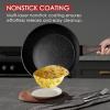 imageKikcoin Pots and Pans Set Non Stick 31 Piece Kitchen Nonstick Cooking Cookware Sets with Grill Pan Saucepan Baking Sheet UtensilBlack
