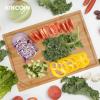 imageBamboo Cutting Boards for Kitchen Extra Large Wood Cutting Board with Deep Juice Groove and Handle Heavy Duty Chopping board Kikcoin 20quot x 14quot173L x 12W
