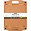 imageKikcoin Wood Cutting Board Cutting Boards for Kitchen Dishwasher Safe Nonslip Chopping Board with Juice Groove Wood Fiber Composite Cutting Board with Hanging Hole 146quot108quotRectangular