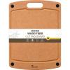 imageKikcoin Wood Cutting Board Cutting Boards for Kitchen Dishwasher Safe Nonslip Chopping Board with Juice Groove Wood Fiber Composite Cutting Board with Hanging Hole 146quot108quotRectangular