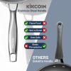 imageKikcoin Ceramic Nonstick Frying Pan Skillets  3 Sizes Omelette Pans for Healthly Cooking 89511 Inch Egg Pan with Stay Cool Handle Free of PFAS PFOA PTEE OvenDishwasher Safe for Busy Kitchen
